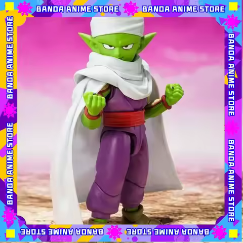Bandai Genuine Original S.H.Figuarts Dragon Ball DAIMA Anime -SON GOKU (MINI) VEGETA (MINI) PICCOLO 