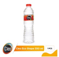 air murni cleo ecoshape 550 ml cleo pure water 550ml botol amdk - satuan btl