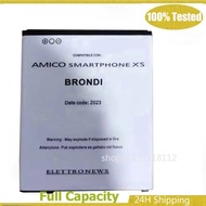 New BRONDI 2023 Battery For AMICO SMARTPHONE XS BRONDI 2023 Batteries
