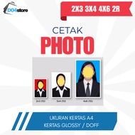 Print 2x3 3x4 4x6 2R Photos (A4) Paper