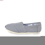 Toms Thomas Shoes Canvas Shoes Pure Color Flat Casual Couple kasut loafer Toms Shoes p on Shoes