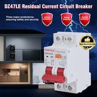 [อัพเกรดความปลอดภัย] RCBO Residual Current Circuit Breaker, 2-In-1 โอเวอร์โหลด & ไฟฟ้าลัดวงจร ตัดอัต