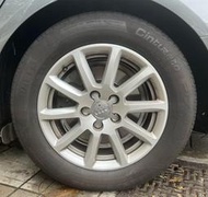 Audi  原廠鋁圈+輪胎  車型 Audi A4 1.8T  VW Skoda VAG車系通用 鋁圈 16寸 速洽