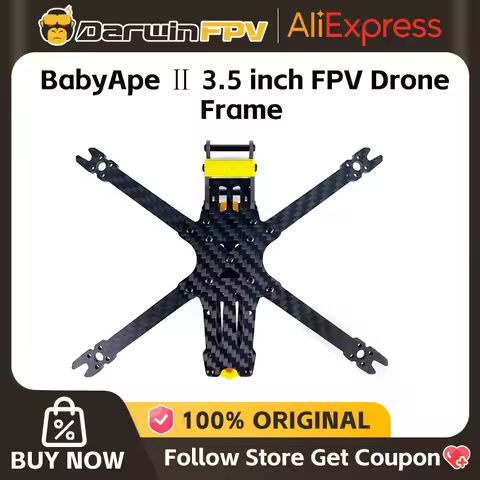 Newest DarwinFPV BabyApe II Freestyle FPV Drone frame kit 3.5 Inch 156MM Wheelbase