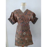 WOMEN'S SHORT BATIK OFFICE BLOUSE - CODE 434JM12 AVAILABLE SIZEBIG (6B1E) SMALLER LD