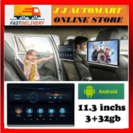FORDAYO Headrest TV 4K Car Monitor 1080P, Tablet Touch Screen 11.3 Inch Multifunction Out FM MP5  (p