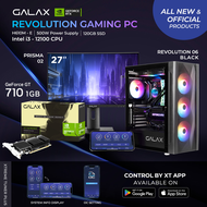 【GALAX NEW Desktop computer Set Gaming PC Set】GALAX GeForce RTX™ 30 Series / GT710 GPU and Core i3 -