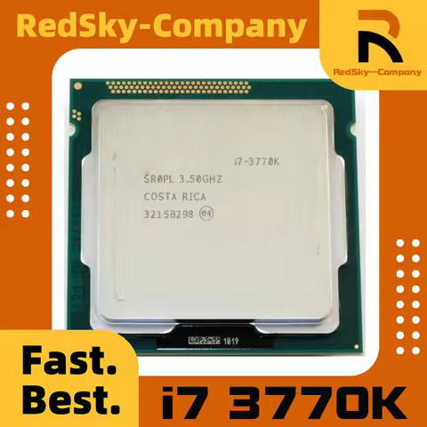 1-pcs Core i7 3770K 3.5GHz 4-Core LGA 1155 cpu processor