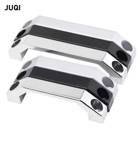 LS520 U-type aluminum alloy handle silver cabinet handle square furniture hardware stainless steel c