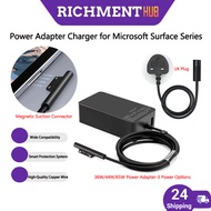 【 SG 24H SHIP 】65W Surface Pro Charger Compatible with Microsoft Surface Pro 10, 9, 8, 7+, 6, 5, 4, 