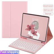 Keyboard Case For iPad 9.7 10.2 5th 6th 7th gen 8th 9th 10th Generation for iPad Air 1 2 3 4 5 Pro 9.7 10.5 11 12.9 2020 2021 Mini 1 2 3 4 5 6 Bluetooth Keyboard Casing Cover