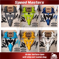 SPEED MASTER YAMAHA Y15 Y15zr V1 V2 V3 Coverset kosong grey/blue/black/white Cover set HPW yaris gre