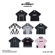 LOOKER-POLO EMULATION Polyester Short-Sleeved Polo Shirt