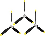 LEAMBE 3 Sets Spare RC Plane Propellers Compatible with F4U Corsair & P47 Thunderbolt Remote Control