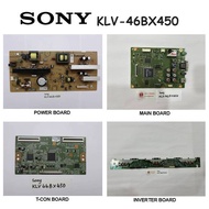 SONY LED TV KLV-46BX450 46BX450 Power Board APS-319 T-Con Board 46ESP_C4LV0.6 Ready Stock
