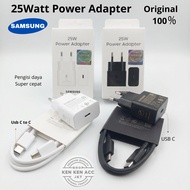 ORIGINAL SAMSUNG FAST CHARGING CHARGER Type C TO Type C 25 Watt and 45 Watt