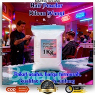 Hair Powder 1KG Barbershop Series Frizzy Hair natural / Hair Powder 500GR Instant Anti-Oil Hair Thic