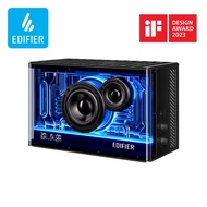 Edifier QD35 Tabletop Speaker - Bluetooth V5.3 | Hi-Res Audio | GAN Charger | RGB Lighting | Edifier