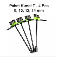 T-Wrench 8 mm T 10 mm T 12 mm T-Wrench 14 mm T-Wrench 17 mm T8 T10 T12 T14 T17 Jetjo Tools By Lakoni