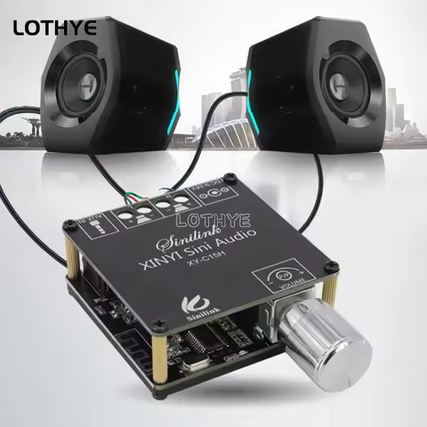 MINI 20Wx2 Bluetooth 5.0 Wireless Audio Digital Power amplifier Stereo board C15H Bluetooth Amp Ampl