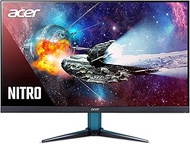 Acer Nitro VG271U Pbmiipx 27" WQHD (2560 x 1440) IPS AMD Radeon FREESYNC Gaming Monitor, 144Hz, VESA Certified Display HDR400, DCI-P3, (2 HDMI 2.0 &amp; 1 Display Port), Black