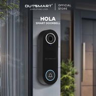 🇸🇬 OUTSMART Wifi Smart Hola Video Doorbell Viewer Camera NO DRILLING 1080HD Wide Angle 2-Way Ring