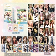 HEARTS2HEARTS H2H Lomocard 50pcs Holographic Photocard Laser KPOP ICONIC HEART