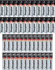 Combo 24x AA + 24x AAA Energizer Max Alkaline E91/E92 Batteries Made in USA Exp. 2023 or Later ((Bul