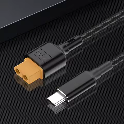 XT60 To Type-C Adapter Line PD2.0 100W 20V 5A Balance Connection Line 50cm/100cm Drone Robot Aircraf