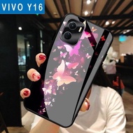[A07] Vivo Y16 Case Vivo Y16 Glitter Glass Softcase/ Vivo Y16 Phone Case/ Vivo Y16 Case/