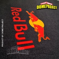 RED BULL IRON PATCH CLOTHING STICKERS, IRON-ON SCREEN PRINTING