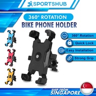 360° Adjustable Bike Phone Holder Mobile Mount Motorcycle Bicycle Attached On Handlebar