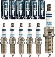 TECHIE T-KH6RTP2 Spark Plug Replace for NGK LFR6CGP Fit for Toyota 4Runner/Avalon/Camry XL XLE LE SE