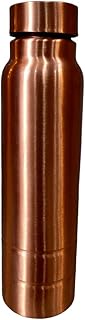 Zvipfeko Ayurvedic 100% Pure Copper Water Bottle For Good Health A2