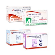 [BD] Insulin Pen Needle Ultra Fine / Micro Fine 32G 31G 4mm 5mm 6mm 8mm 100pcs From Korea