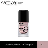 Catrice ICONails Gel Lacquer 62 - คาทริซไอคอนเนลส์เจลแลคเกอร์ 62 (เครื่องสำอางน้ำยาทาเล็บยาทาเล็บเล็บเจลเล็บ)