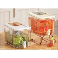 Juice Drinking Water Dispenser Juice Drinking Bottle Gallon Refrigerator Dispenser Mini Refrigerator