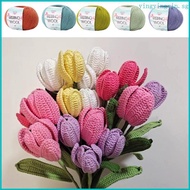 YIN 134Yard Roll Wool Blend Yarn Wool Yarn Soft Worsted Weight Yarn For Beginner Adult Knitting Rugs