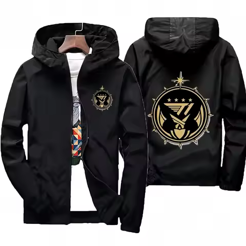Spring and summer new men's T1 LOL LCK SKT outdoor casual jacket, waterproof hoodie fashionable stre