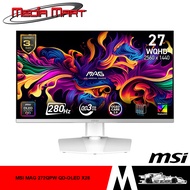 MSI MAG 272QPW QD-OLED X28 | 27-INCH | WQHD 1440P | 280HZ | 0.03MS | WHITE | FLAT GAMING MONITOR