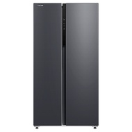 Toshiba GR-RS780WI-PMY-06 (MORANDI DARK GRAY) 623L SIDE-BY-SIDE Refrigerator