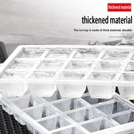 X.B.K 1Pc 21 Grids Thicken Plastic Ice Cube Mold DIY Reusable Whisky Ice Tray Jelly Freezer Mould Ho