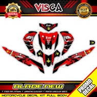Decal Blade 125 New Stiker Blade 125 Variasi Full Body striping blade 125 variasi Stiker Motor Blade