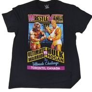 Wrestling T-Shirt WRESTLE MANIA 6 ULTIMATEWARRIOR VS HULK HOGAN Authentic 2022