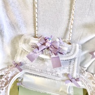 Lolita Bag Star lolita Girl Heart Backpack Soft Girl Bag Handbag Bag JK lolita Girl Heart Backpack S