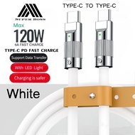 120W 6A Super Fast Charge Type-C Liquid ซิลิโคนสาย USB C สายชาร์จเร็ว PD 120W USB Type C to USB C Ch