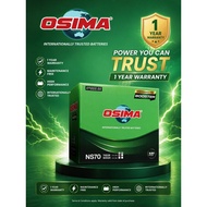 (Installation Provided) OSIMA MF 75D26L/R || NS 70 | CAR BATTERY BATERI KERATA