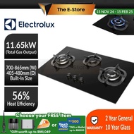 Electrolux 90cm UltimateTaste 300 Built-In Gas Hob | EHG9331BC (Gas Cooker Gas Stove Dapur Gas Cooke