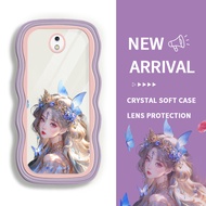 Case hp untuk Samsung J5 2017 J5 Pro Galaxy J2 Prime G532 J2 Ace Grand Prime Plus G530 J2 Pro 2018 J3 2016 Karakter Anime Kecantikan Kupu-kupu Lembut Silikon Gelombang Casing