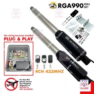 COUGAR G RGA 990 ( 4CH 433MHZ M5 )  Swing folding arm autogate ( FULL SET )